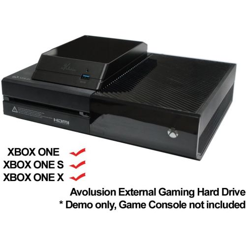  Avolusion HDDGear 1TB (1000GB) USB 3.0 External Gaming Hard Drive (for Xbox One X, Pre-Formatted) - 2 Year Warranty