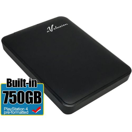  Avolusion 750GB USB 3.0 Portable External PS4 Hard Drive (PS4 Pre-Formatted) HD250U3-Z1 - w/2 Year Warranty