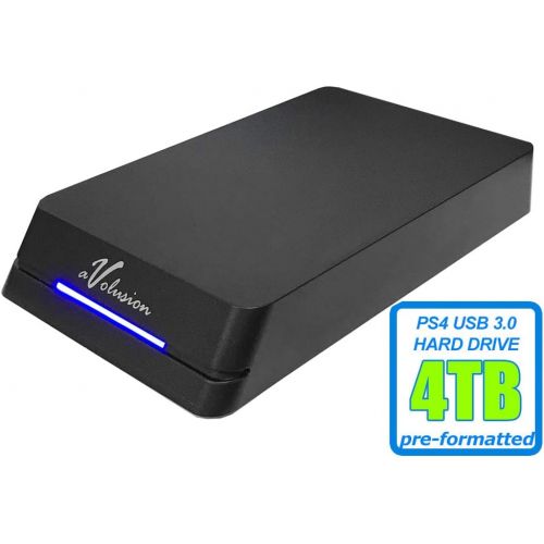  Avolusion HDDGear Pro 4TB (4000GB) 7200RPM 64MB Cache USB 3.0 External Gaming Hard Drive (Designed for PS4 Pro, Slim, Original) - 2 Year Warranty