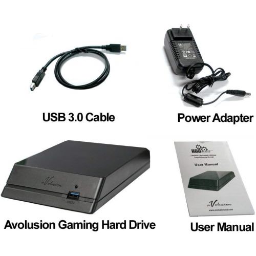  Avolusion HDDGear 3TB (3000GB) USB 3.0 External Gaming Hard Drive (Xbox One X Pre-Formatted) - 2 Year Warranty