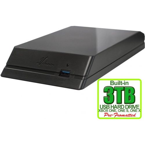  Avolusion HDDGear 3TB (3000GB) USB 3.0 External Gaming Hard Drive (Xbox One X Pre-Formatted) - 2 Year Warranty