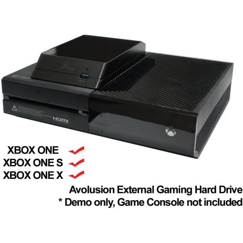  Avolusion HDDGear 2TB (2000GB) USB 3.0 External Gaming Hard Drive (Designed for Xbox One, Pre-Formatted) - 2 Year Warranty