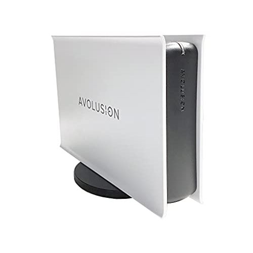  Avolusion PRO-5X Series 8TB USB 3.0 External Gaming Hard Drive for PS5 Game Console (White) - 2 Year Warranty