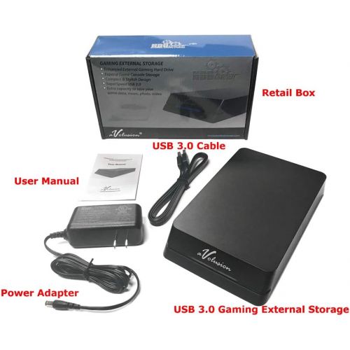  Avolusion HDDGear Pro 1TB (1000GB) 7200RPM 32MB Cache USB 3.0 External Gaming Hard Drive (for Xbox ONE X/S, Pre-Formatted)