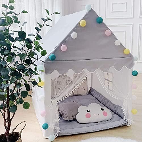  [아마존베스트]Avrsol Kids Play Tent - Large Playhouse Children Play Castle Fairy Tent for Girls & Boys Birthday Gift