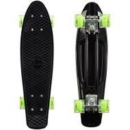 Awaii Skawvinli-000N0Skateboard, Unisex, Kinder, schwarz,57,15 cm