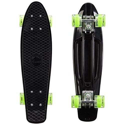  Awaii Skawvinli-000N0Skateboard, Unisex, Kinder, schwarz,57,15 cm