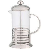 axentia Kaffee- und Teezubereiter, Edelstahl Kaffeemaschine, 1 liter Fassungsvermoegen, volles Aroma, Pressfilterkanne, sofort geniessen, Kaffeepresse mit temperaturbestandigem Boros