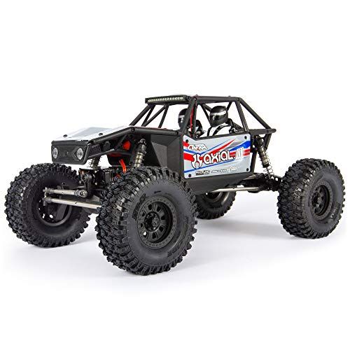  Axial Capra 1.9 Unlimited 4WD RC Rock Crawler Trail Buggy Unassembled Chassis Builders Kit (Radio, Battery, Charger, Electronics Sold Separately): 1/10 Scale, AXI03004, Black