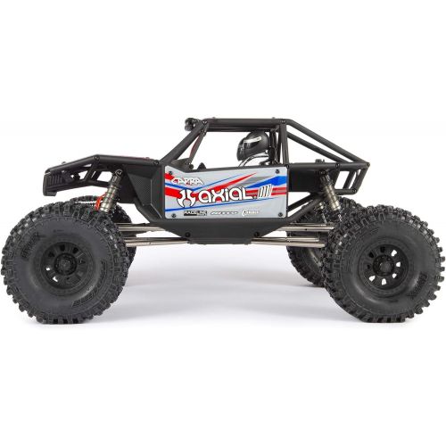  Axial Capra 1.9 Unlimited 4WD RC Rock Crawler Trail Buggy Unassembled Chassis Builders Kit (Radio, Battery, Charger, Electronics Sold Separately): 1/10 Scale, AXI03004, Black