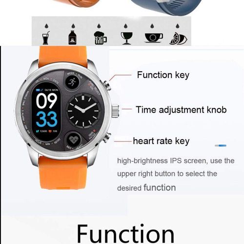  Axiba_Home Decor Axiba Smart Watch Fitness Activity Heart Rate Tracker Waterproof, Smart Watch Fitness Activity Heart Rate Blood Pressure Tracker Waterproof