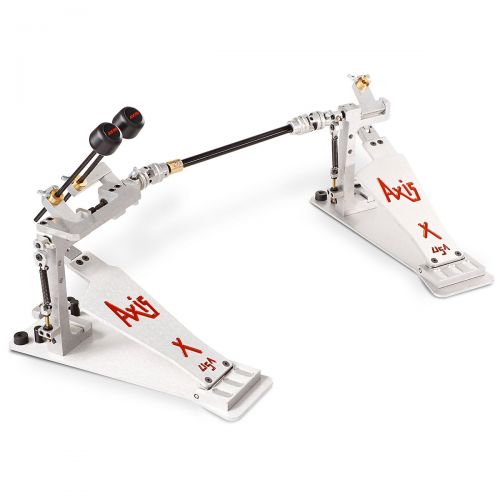  Axis},description:The pro level left-footed Axis X2 Double Pedal is equipped with the all ball bearing action that distinguishes all Axis series pedals. The pedal also has zero bac