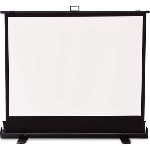  AyaMastro Portable 60 Floor Pull up Projection Screen wAluminium Case with Ebook
