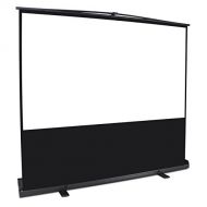 AyaMastro Matte White 92 Manual Pull Up Projector Screen w/Lockable Aluminum Case with Ebook