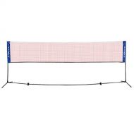 AyaMastro 10FT x 5FT Portable Badminton Beach Volleyball Net Tennis Training Sport w/Adujustable Height