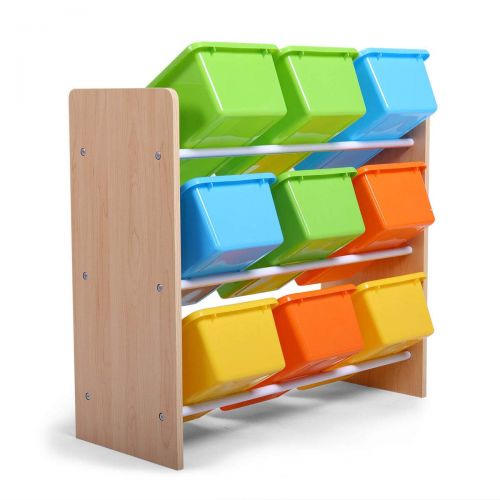  AyaMastro 25.6 L Kid Plastic Toy Rack Shelf Storage Organizer Removable Drawer Shelve with Ebook