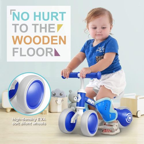  AyeKu Baby Balance Bike Toys for 1 Year Old Boy Gifts Toddler Bike 1st First Birthday Gifts Baby Toys 12-24 Months Kids First Bike