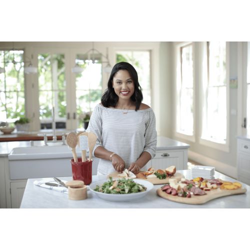  Ayesha Curry Parawood Cut and Serve Board, 20 x 14 x 1