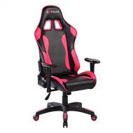 Ayvek Chairs JD-7218-PK Superswift Ergonomic High Back Racer Style Gaming Chair, Pink