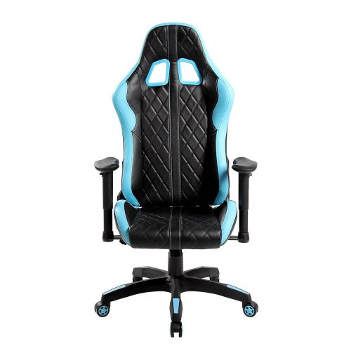  Ayvek Chairs JD-7219-BL Superswift Extreme Ergonomic High Back Racer Style Gaming Chair Blue