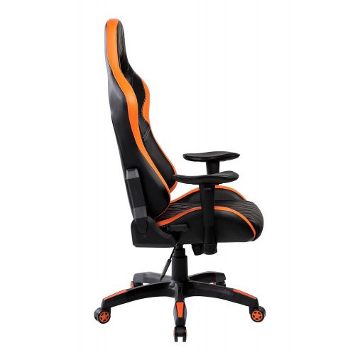  Ayvek Chairs JD-7219-OR SuperSwift Extreme Gaming Chair Orange