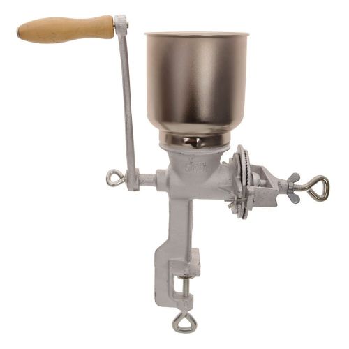  Azadx Professional Manual Grain Grinder Home Use Hand Crank Manual Corn Grinder For Wheat Grains coffee Nut Mill Silver