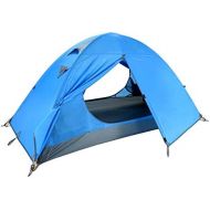 Azarxis 1-2 Personen Ultraleicht Zelt, 3 Saison Wasserdicht Zelt Double Layer fuer Outdoor Camping Wandern