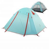 Azarxis 1 2 3 4 Person Man Tents 3 Season Easy Set Up Large Space Two Doors Waterproof Lightweight Professional Double Layer Aluminum for Family Backpacking Camping Hiking