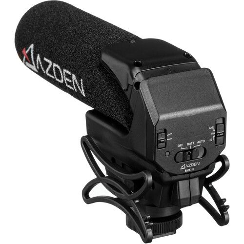  Azden SMX-15 Powered Shotgun Video Microphone