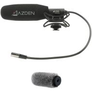 Azden SGM-250MX Mini-XLR Shotgun Microphone with Windshield Kit for Blackmagic Pocket Cinema (Shockmount, Phantom Only)
