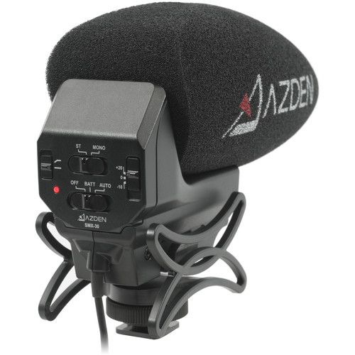  Azden SMX-30 Stereo/Mono Switchable Video Microphone