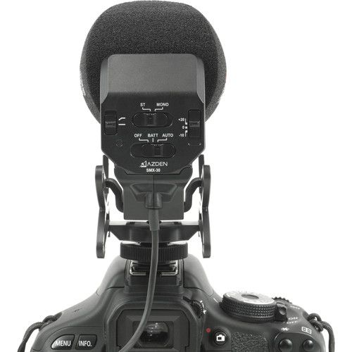  Azden SMX-30 Stereo/Mono Switchable Video Microphone
