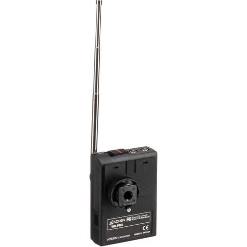  Azden WLX-PRO+i VHF Camera-Mount Wireless Omni Lavalier Microphone System for Smartphones (169 & 170 MHz)