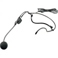 Azden HS-12H Unidirectional, Behind the Head, Headworn Microphone with Professional 4-Pin 