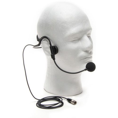  Azden HS-12H Unidirectional, Behind the Head, Headworn Microphone with Professional 4-Pin 