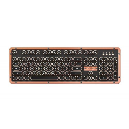  Azio Retro Classic Bluetooth (Artisan) - Luxury Vintage Backlit Mechanical Keyboard