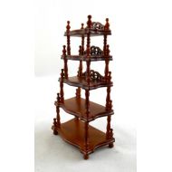 Aztec Imports, Inc. Dollhouse Miniature The Lincoln Five Shelf Etagere