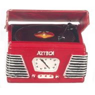 Aztec Imports, Inc. Dollhouse Miniature 1950s Style Turntable RED