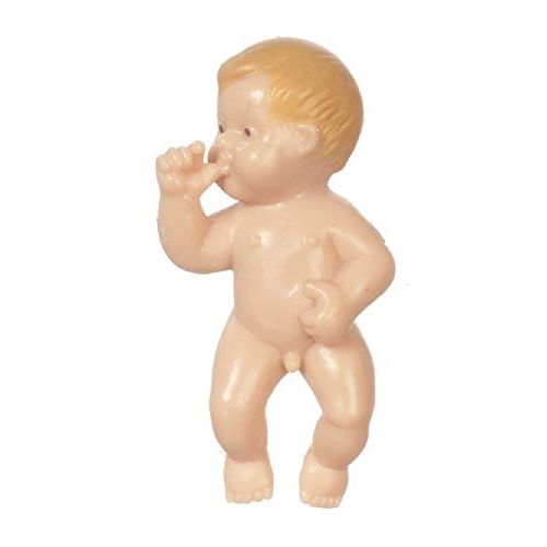  Aztec Imports, Inc. Dollhouse Miniature 1:12 Scale Baby Boy Sucking Thumb #G7606