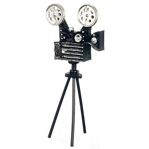  Aztec Imports, Inc. Dollhouse Miniature 1:12 Scale Antique Movie Camera #G7049