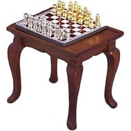 Aztec Imports, Inc. Miniature Chess Table and Set sold at Miniatures