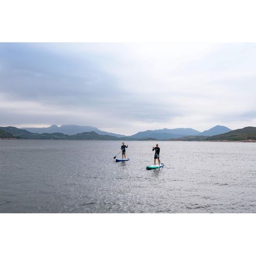  AZTRON Neptune 12.6 Double Double Sup Stand up Paddle Board mit Power Carbon 70 Paddel und Leash