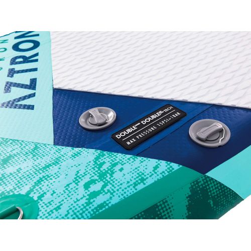  Aztron URONO Inflatable Stand Up Paddle Board 11 6 Touring SUP Double Chamber & Layer with Adjustable Aluminum Paddle