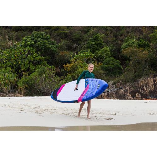  Aztron Terra Inflatable Stand Up Paddle Board SUP Touring 106 Double Chamber, Double Layer with Adjustable Aluminum P