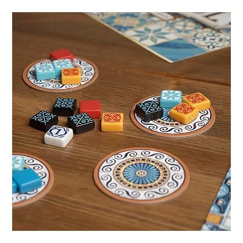  Azul-Board Game Strategy-Board Mosaic-Tile Placement Family-Board for Adults and Kids Ages 8 up 2 to 4 Players