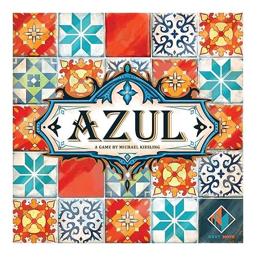  Azul-Board Game Strategy-Board Mosaic-Tile Placement Family-Board for Adults and Kids Ages 8 up 2 to 4 Players