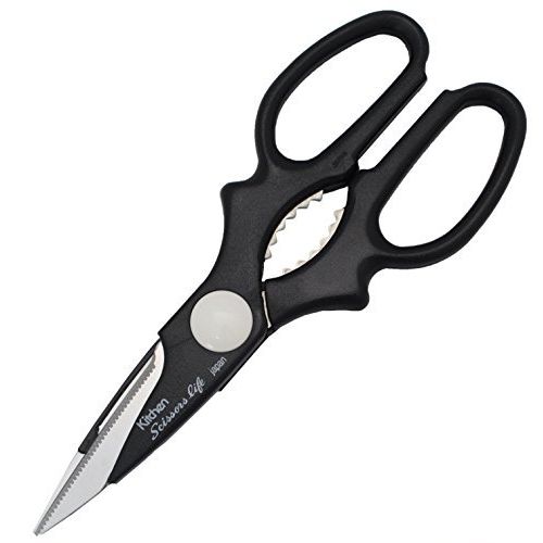  AzumaMinoru industry Kitchen scissors Scissor life made in Japan black 5072