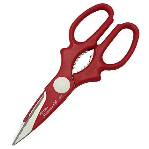  AzumaMinoru industry Kitchen scissors made in Japan red 5073