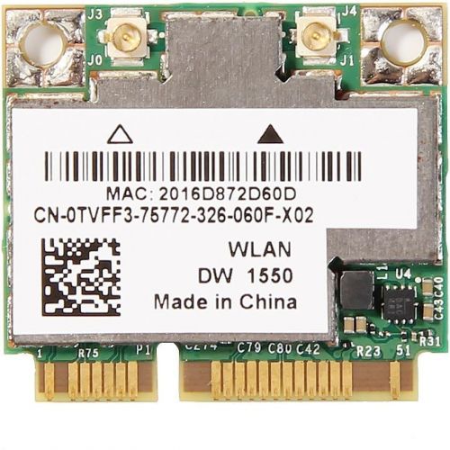  AzureWave AW-CE123H  802.11acnbg + Bluetooth 4.0  Half-Size PCI-Express MiniCard