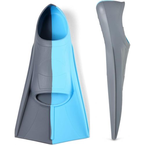  Azuunye Swim Fins Kids,Swim Fins for Lap Swimming Snorkeling,Youth Flippers for Swimming,Size Suitable for Kids,Boys,Girls